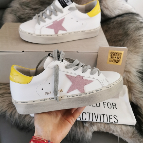 Golden Goose Shoes - NEW ARRIVAL SUMMER 2020 HI STAR LEATHER SNEAKERS